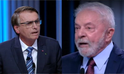 Bolsonaro e Lula trocam xingamentos durante debate