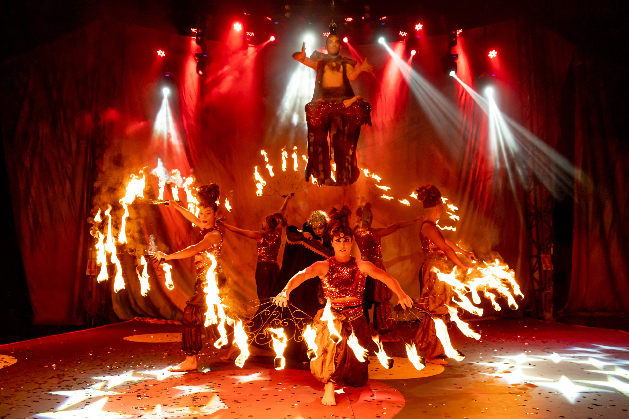 Espetáculo circense Asas de um Sonho