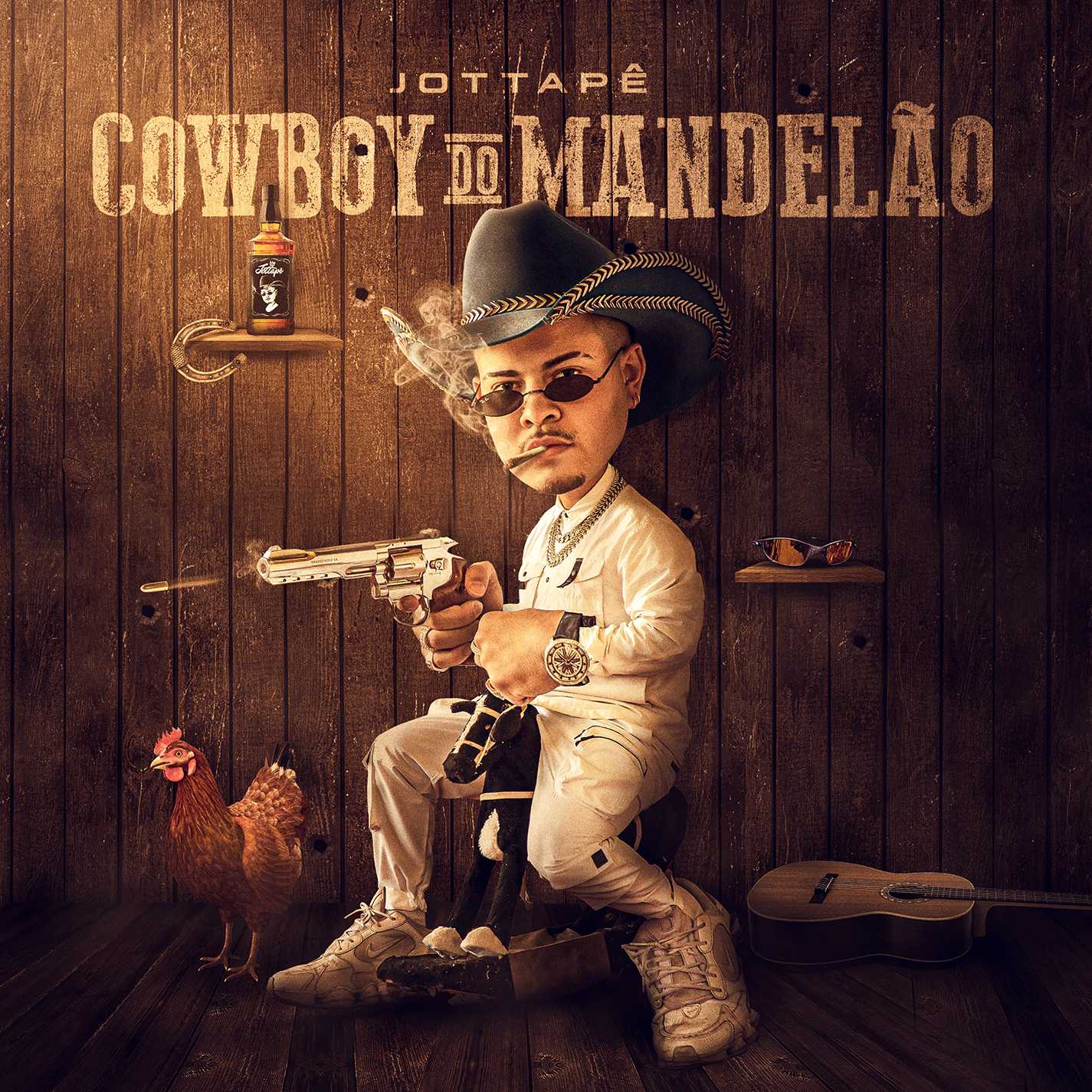 Jottapê lança primeiro EP autoral, 'Cowboy do Mandelão'