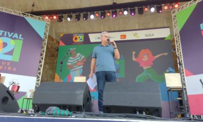 Mr. Bean na abertura do segundo dia do Festival 021