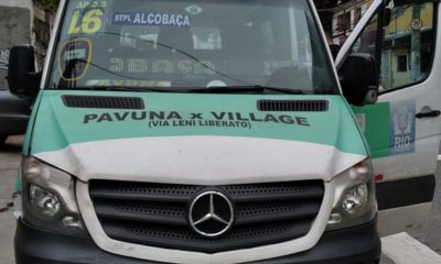 Presidiário foi detido enquanto dirigia uma van regularizada pela Prefeitura do Rio em Madureira