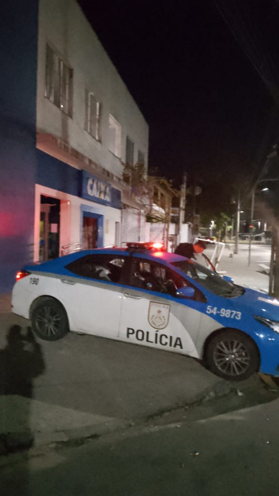 Agência da Caixa na Taquara é atacada por criminosos