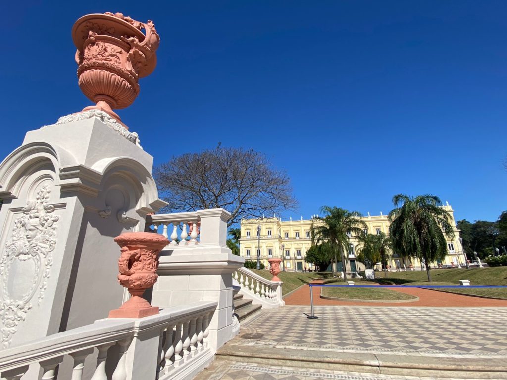 Museu Histórico Nacional, em São Cristóvão, na Zona Norte do Rio