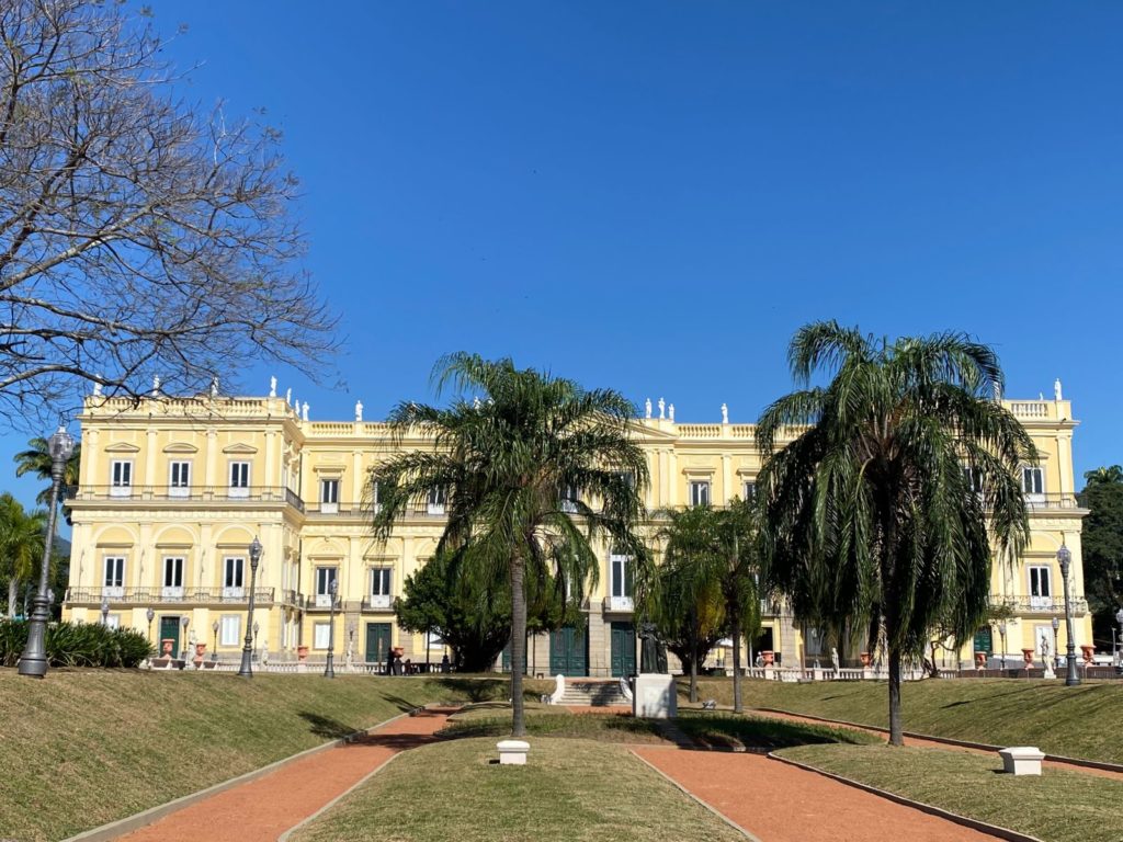 Museu Histórico Nacional, em São Cristóvão, na Zona Norte do Rio