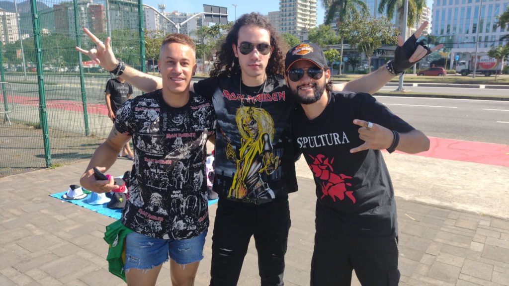 O programador Gustavo fontes, de Belo Horizonte, no Rock in Rio