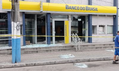 Agência do Banco do Brasil atacada por criminosos em São João de Meriti