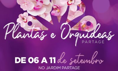 Partage Shopping São Gonçalo promove Feira de plantas e orquídeas de 6 a 11 de setembro