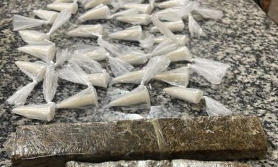 Apreensão Carmo maconha e cocaína