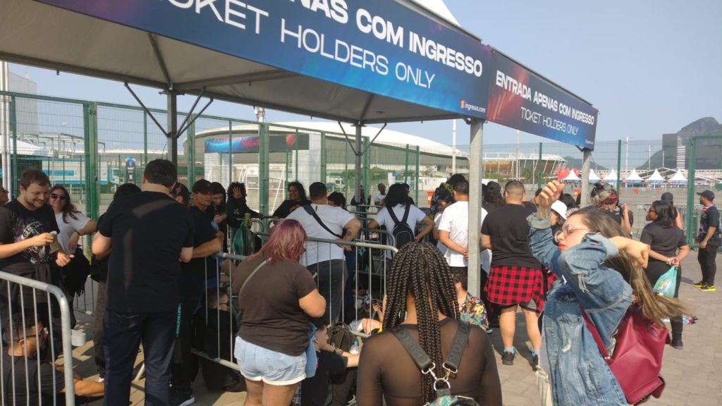 Público começa a chegar na Cidade do Rock