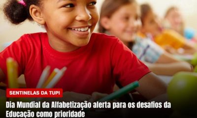 Dia Mundial da Alfabetização alerta para os desafios da Educação Sentinelas da Tupi Especial