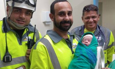 Bebê nasce na Linha Amarela