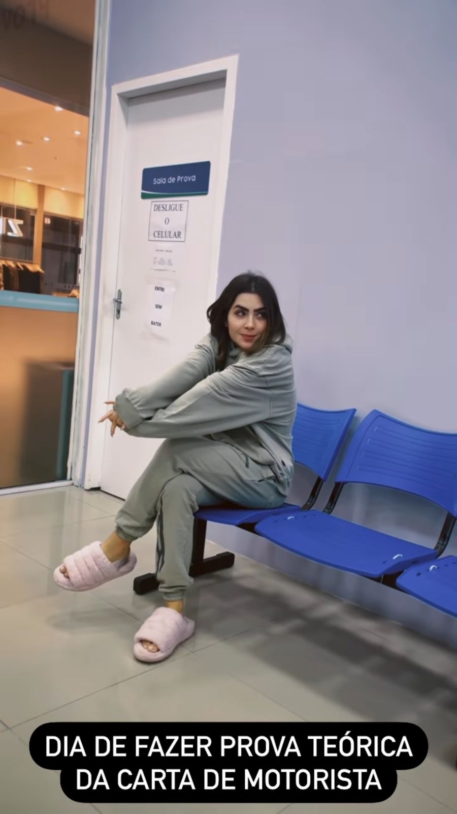 Jade Picon prova autoescola