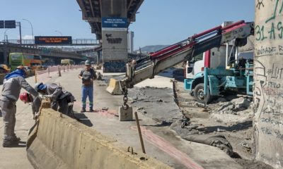 Primeiro dia útil após interdições para obra do Terminal Gentileza tem trânsito intenso