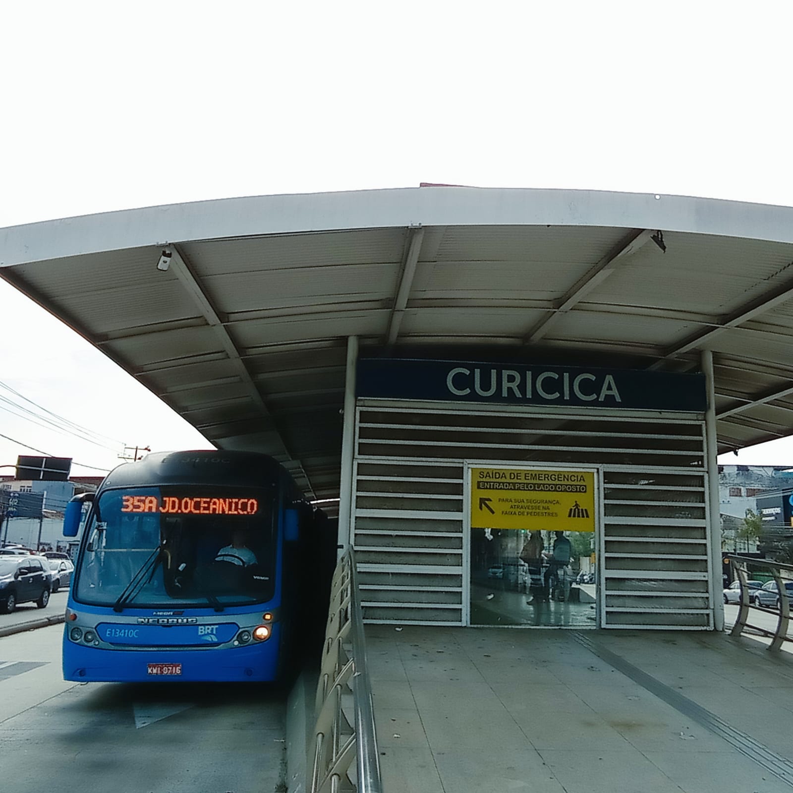 Estação do BRT Curicica