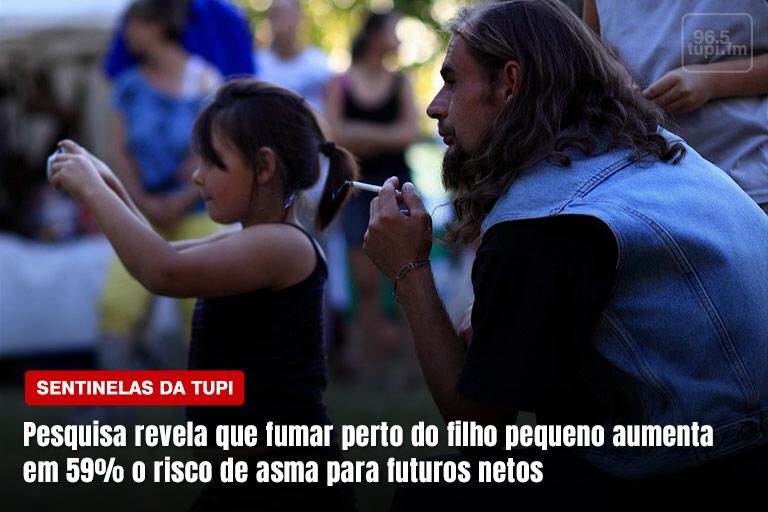Estudo revela que fumar perto de filhos pequenos aumenta risco de asma para futuros netos Sentinelas da Tupi Especial