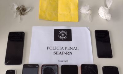 SEAP apreende celulares e drogas em presídios na Baixada Fluminense