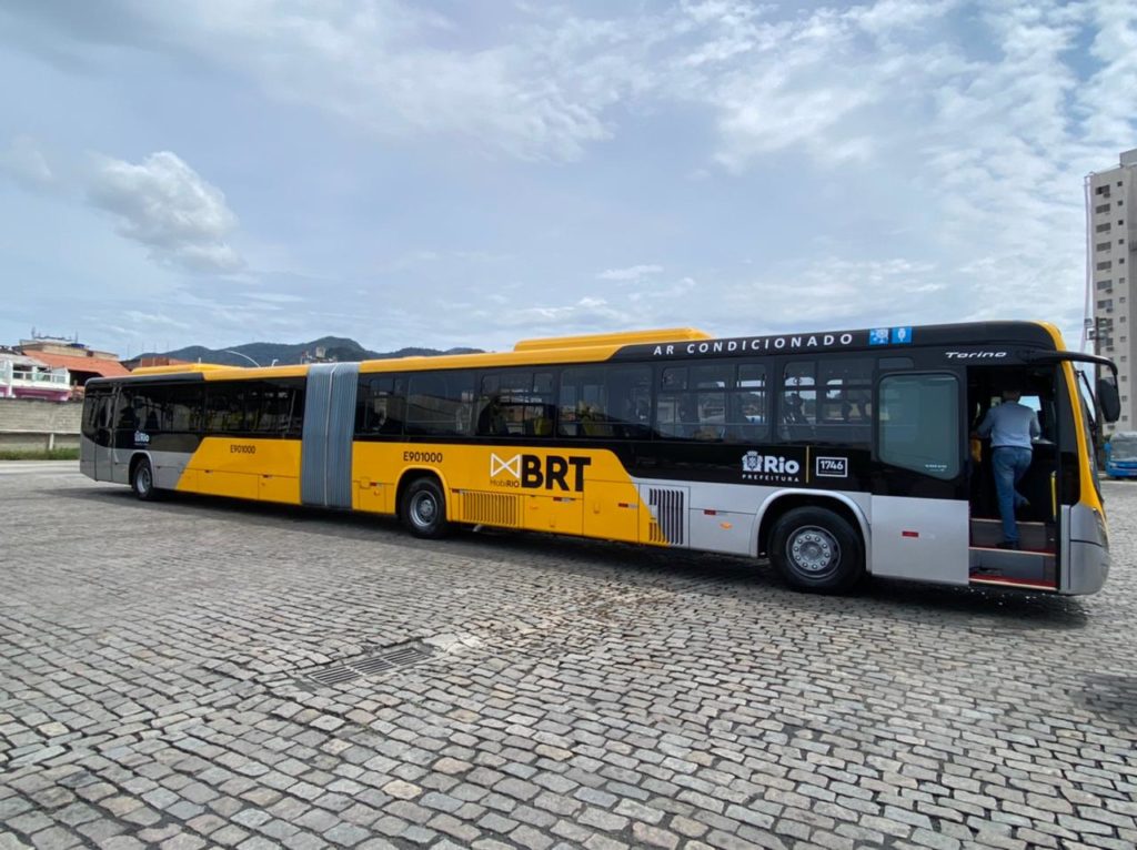 Novo articulado do BRT 