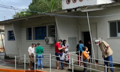 Posto de vacinação em Niterói