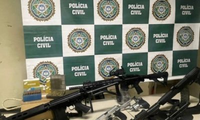 Colecionador de armas e outros cinco, são investigados por repassarem armamentos e munições a maior facção criminosa do Rio
