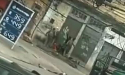 agentes do Bope flagrados agredindo mototaxistas no Morro do Dezoito