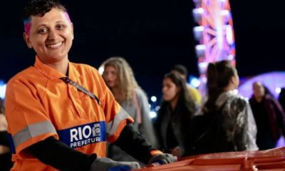 comlurb lixo rock in rio