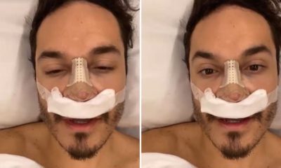 Cirurgia de Eliezer no nariz