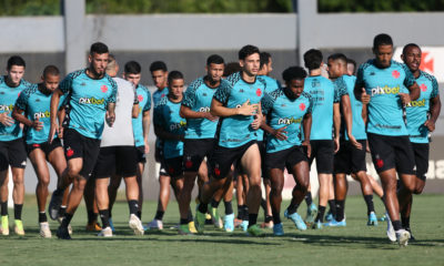 Treino do Vasco da Gama no CT Moacyr Barbosa em 26 de outubro de 2022. A equipe enfrenta o Sampaio Correa amanha pelo Campeonato Brasileiro B em busca do acesso para a Serie A do Campeonato Brasileiro. (Foto: Daniel Ramalho/Vasco)