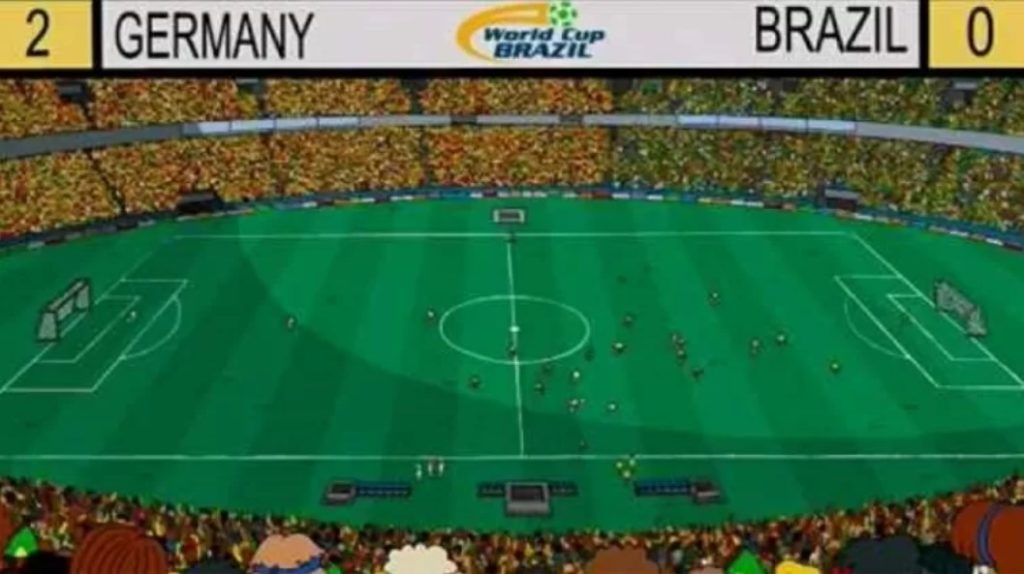 Brasil perde para a Alemanha na Copa em episódio dos Simpsons