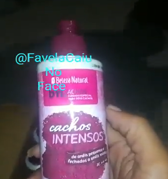Creme de cabelo oferecido pelos bandidos