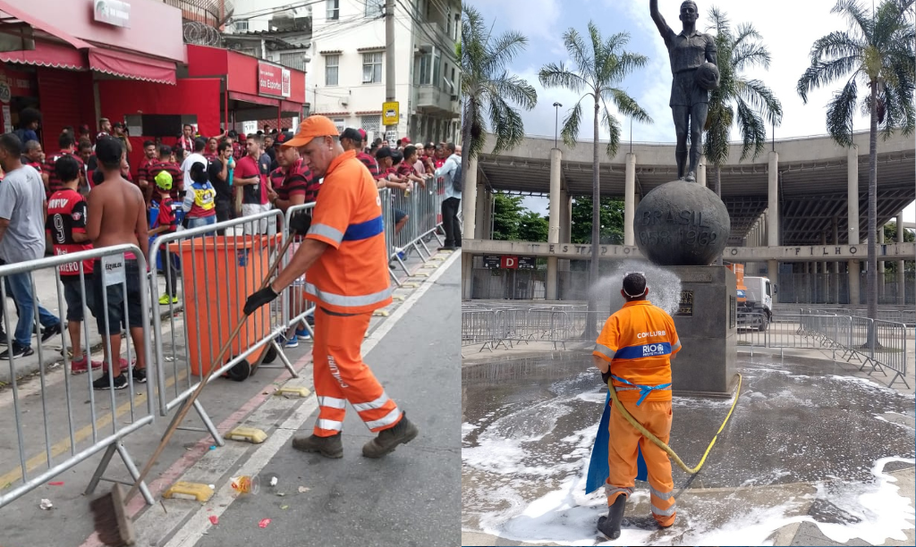 Comlurb Maracanã Final Copa do Brasil