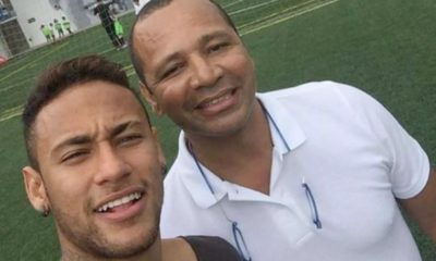 Neymar e o pai