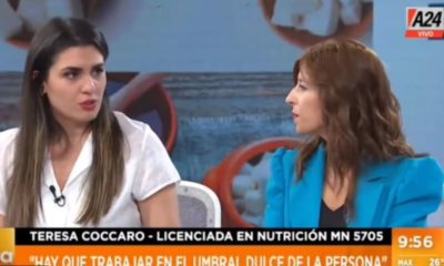 Nutricionista desmaia ao vivo na TV Argentina