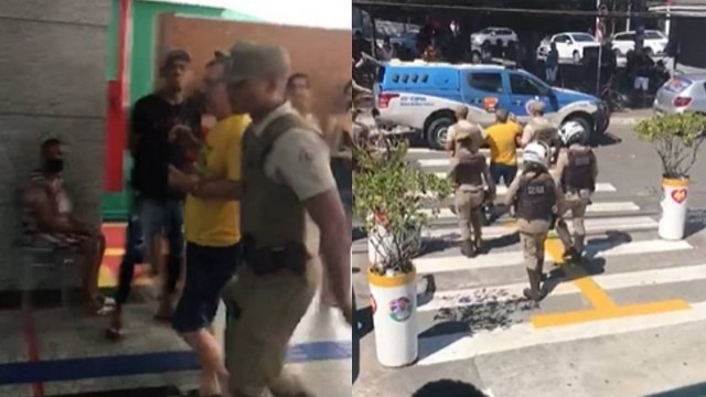 [VÍDEO] Polícia prende eleitor ao chamar mesária de 'negra incompetente' em Salvador