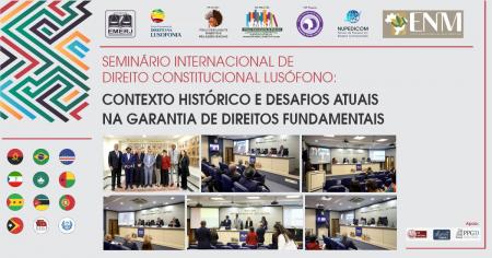 Juristas de países de língua portuguesa se reúnem no 1º dia do Seminário internacional de direito constitucional lusófono