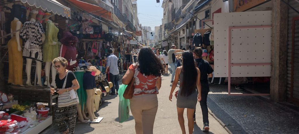 Saara, no Centro do Rio