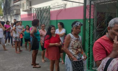 Fila no Cras da Mangueira