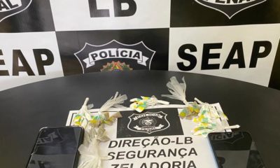 Policiais penais apreendem celulares e drogas no presídio de Benfica, na Zona Norte do Rio