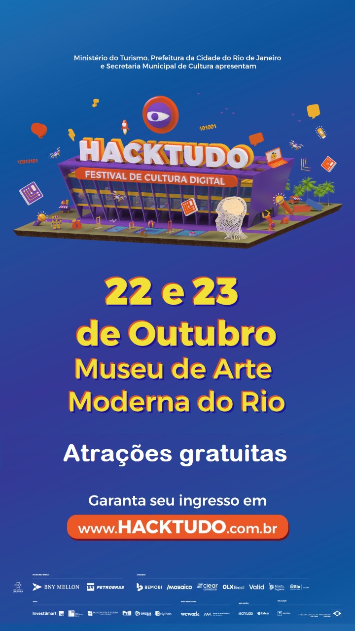 Museu de Arte Moderna recebe o evento 'Hacktudo', na Zona Sul do Rio