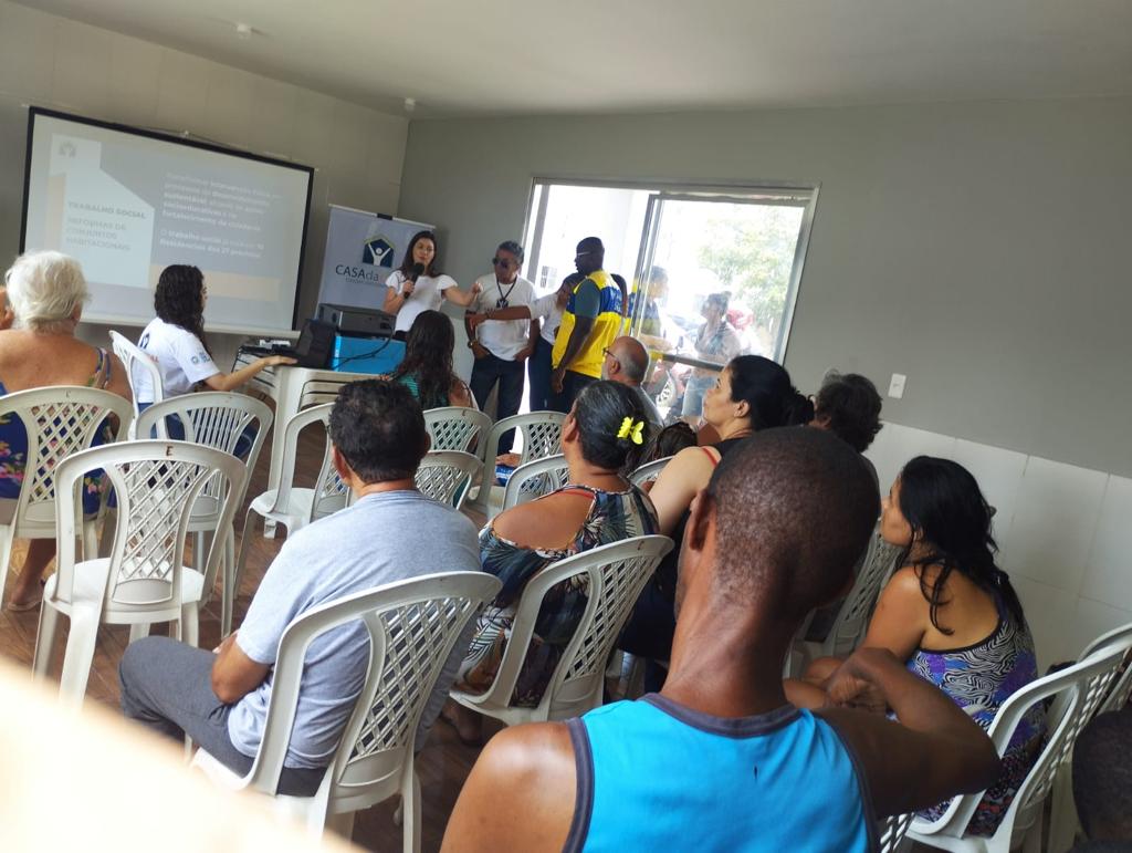 Baixada participativa: População é convidada a atuar durante obras de melhorias habitacionais