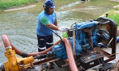 Obra em tubulação de Paracambi