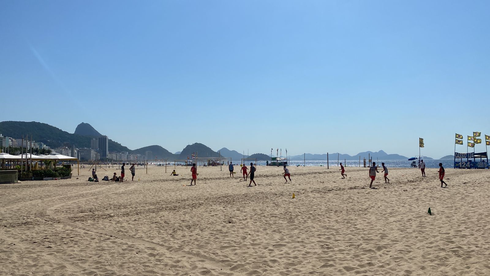 Praia de Copacabana, na Zona Sul do Rio