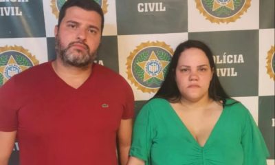 casal preso por estelionato em Jacarepaguá