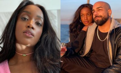 Iza ao lado do ex-marido, Sérgio Santos