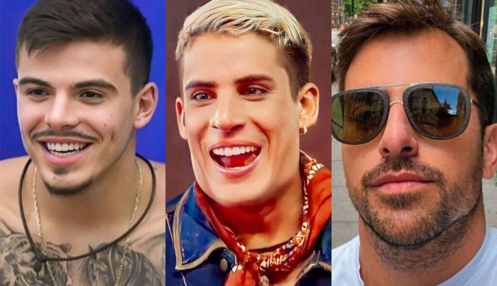 thomaz costa, tiago ramos e rodrigo branco