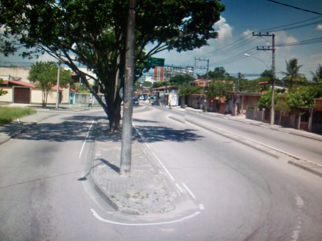 Avenida João XXIII, em Santa Cruz