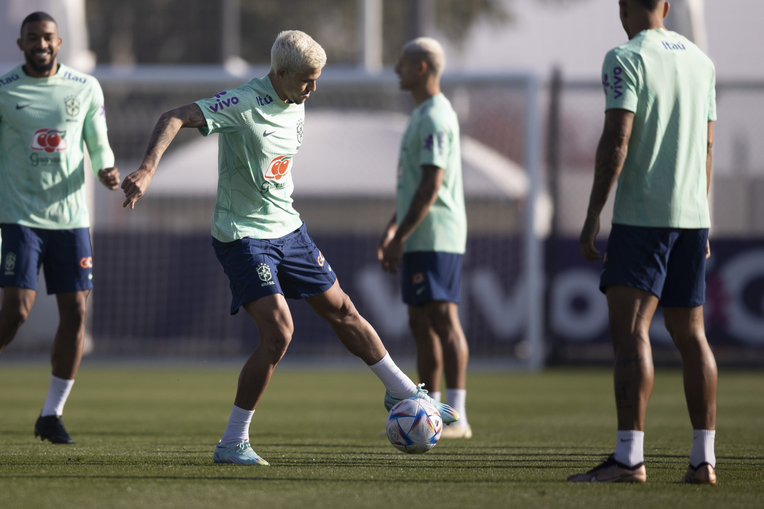 Último treino da Seleção Brasileira no CT da Juventus em Turim. Lucas Figueiredo/CBF