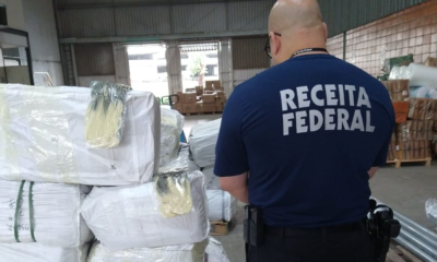 Cabelo sintético apreendido