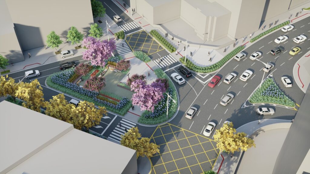 Projeto de nova praça na Rua Mem de Sá, em Icaraí