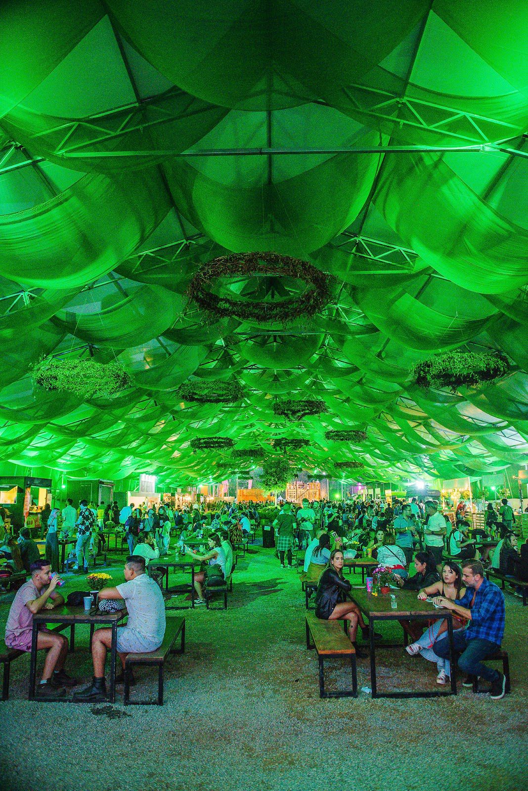 Festival Rock the Mountain traz praça de alimentação 100% vegetariana e vegana