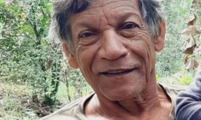 Diomar Ferreira de Lima, de 82 anos, que desapareceu após entrar numa área de mata em Paraty